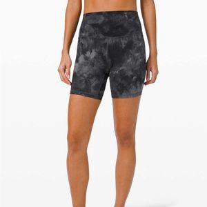 LULULEMON diamond dye align shorts 6’